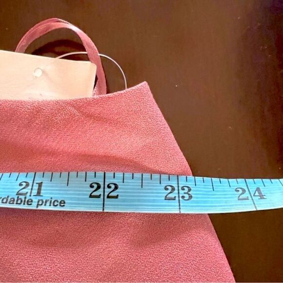 Abound camisole cropped tank top ladies size xl mauve cami - Picture 6 of 7